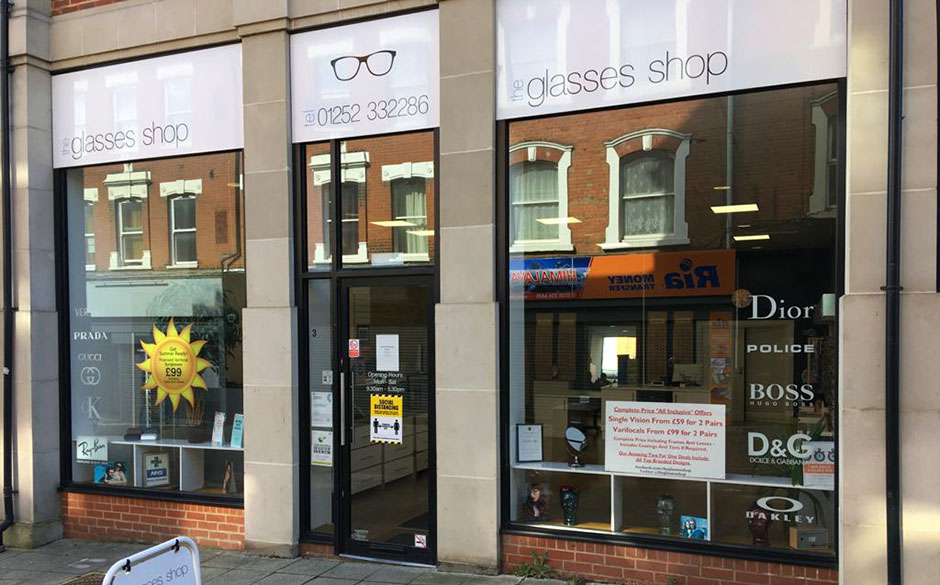 Shop D The Glasses Shop, Optician Emberson & Co